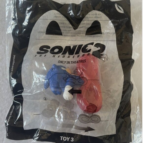 McDonald's Happy Meal Toy Sonic the Hedgehog 2 Toy #3 Sonic 2022 NEW Collectible - Picture 1 of 1